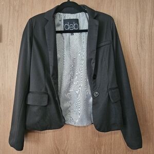 Deb Black Blazer Jacket